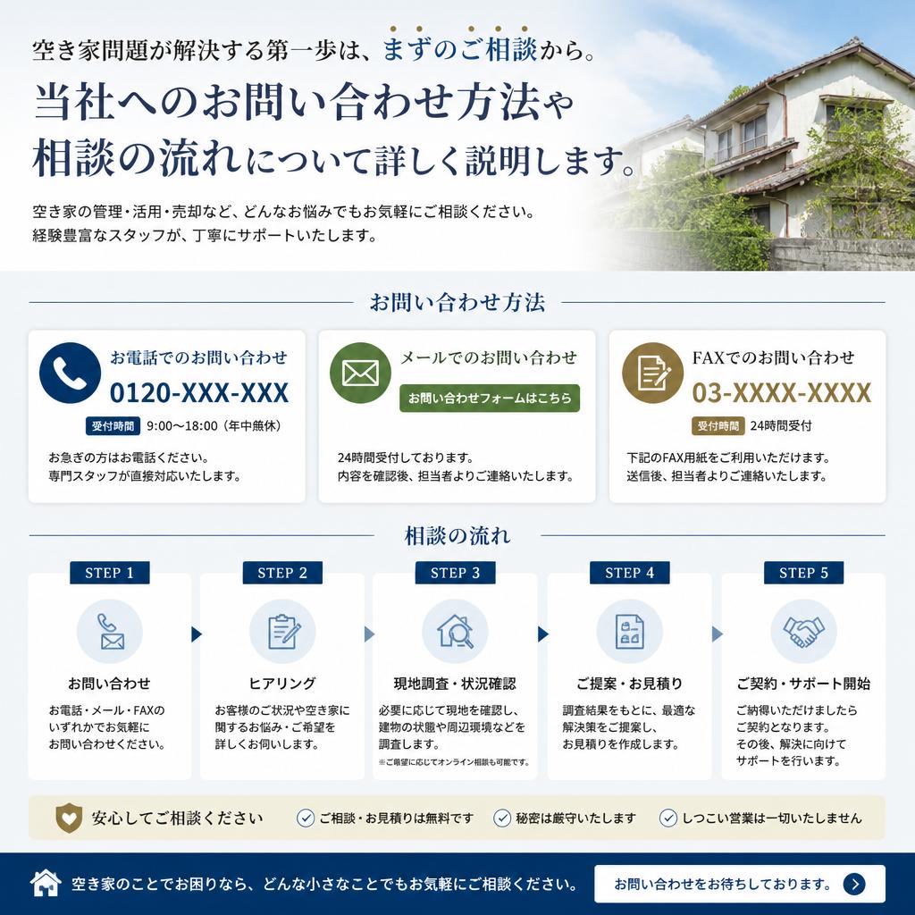 まずは無料相談を！