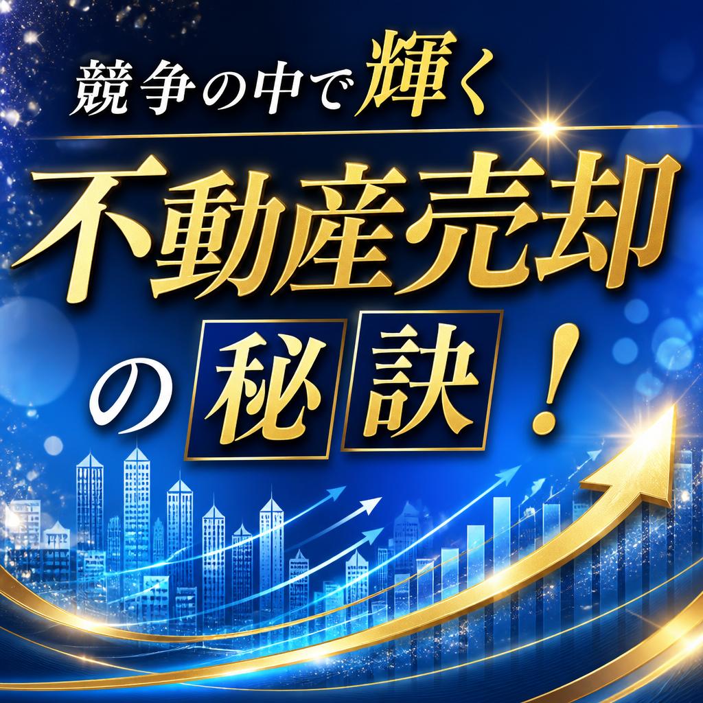 競争の中で輝く不動産売却の秘訣！