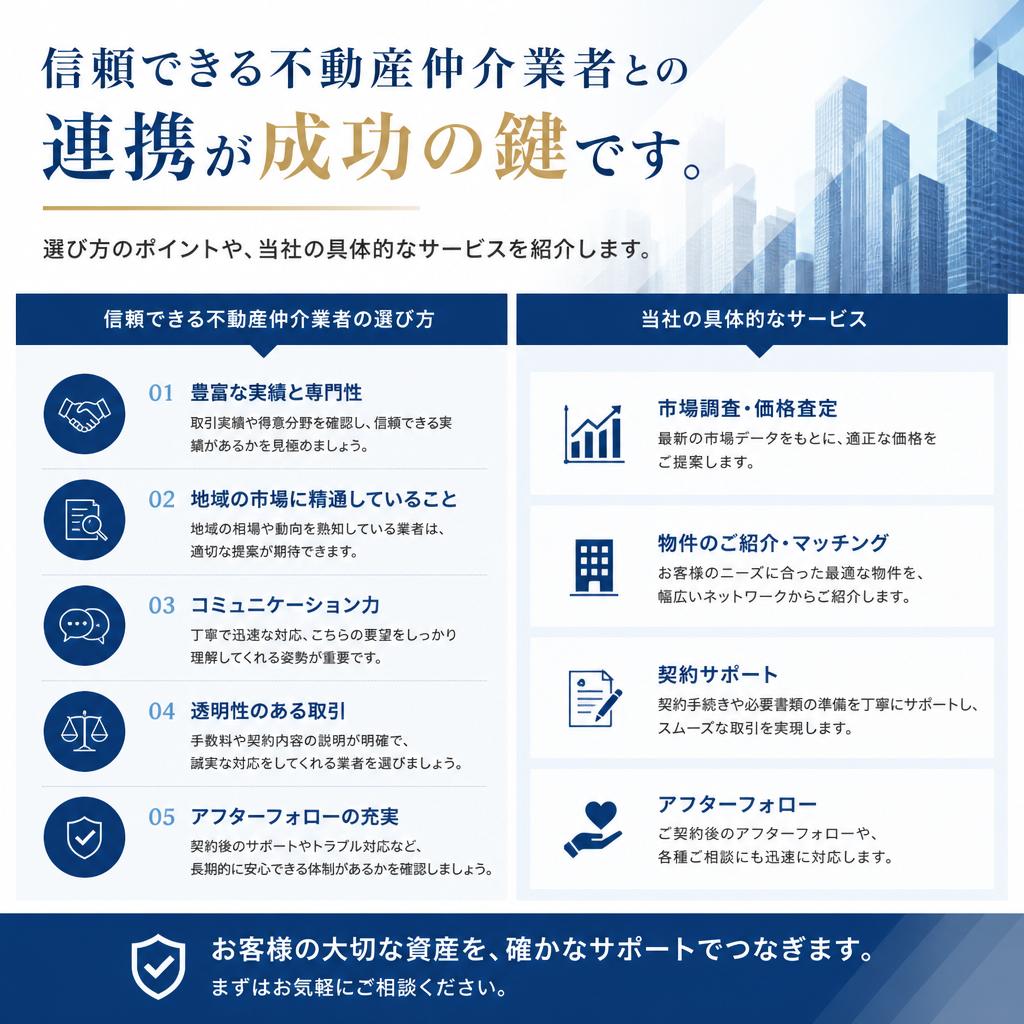 5. 不動産仲介業者との連携