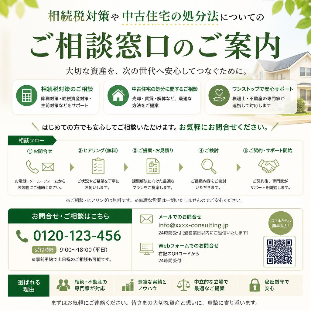 まずはご相談を！