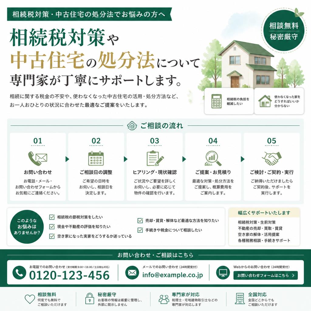 まずはご相談を！