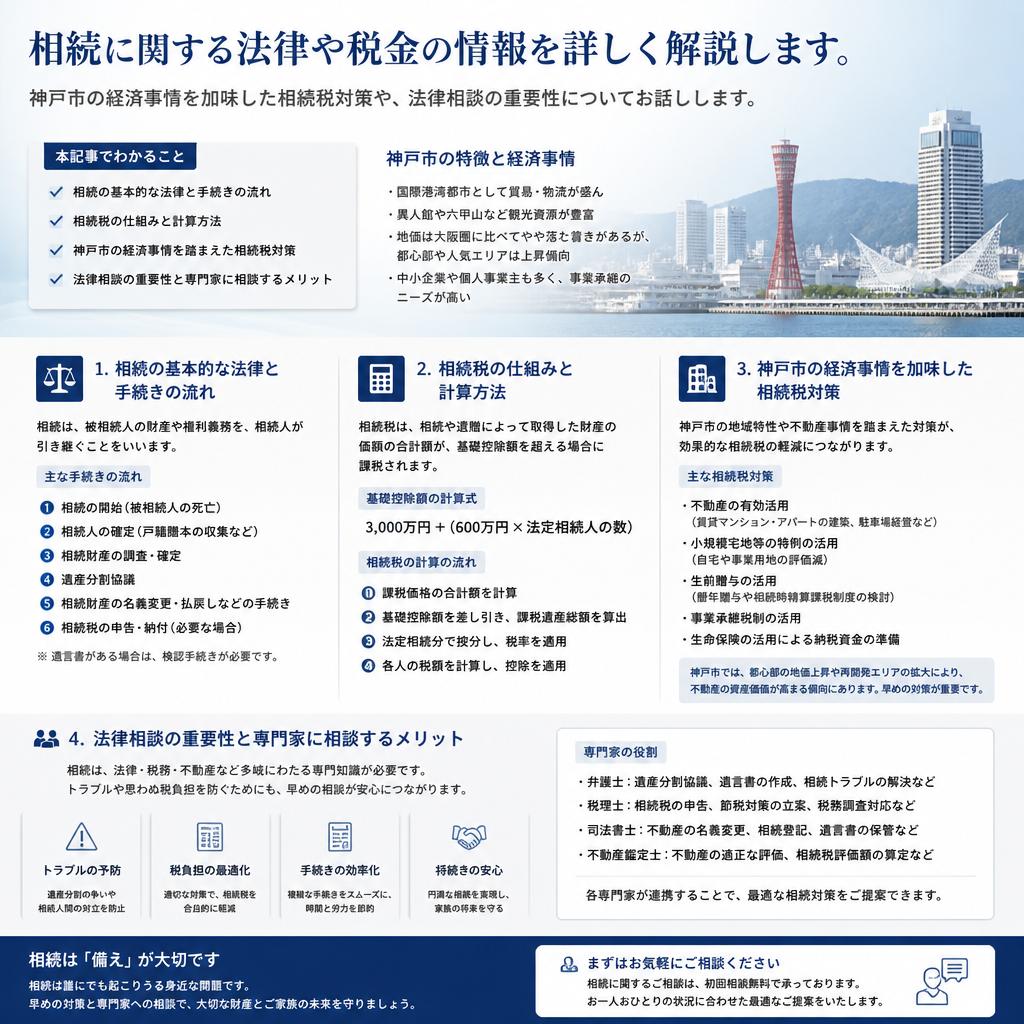 相続税や法律の基礎知識