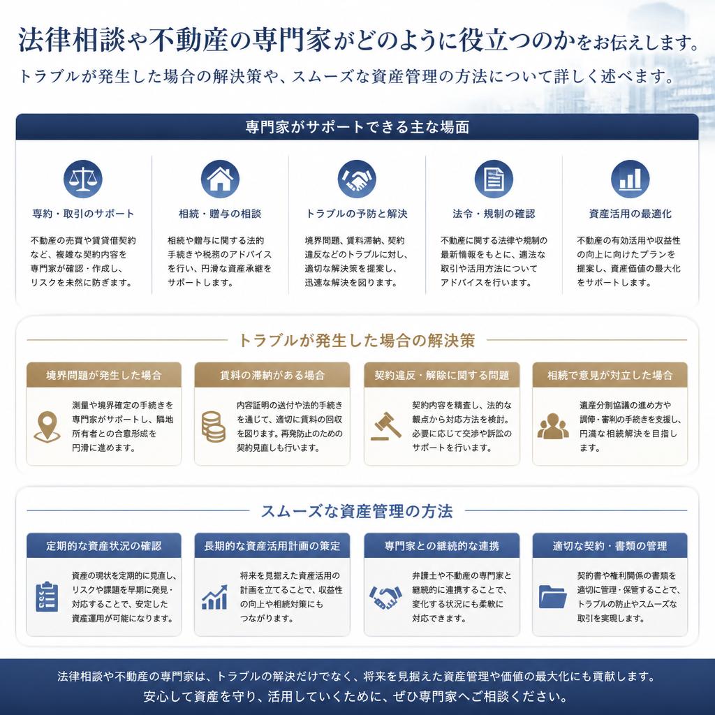 専門家によるサポートの重要性
