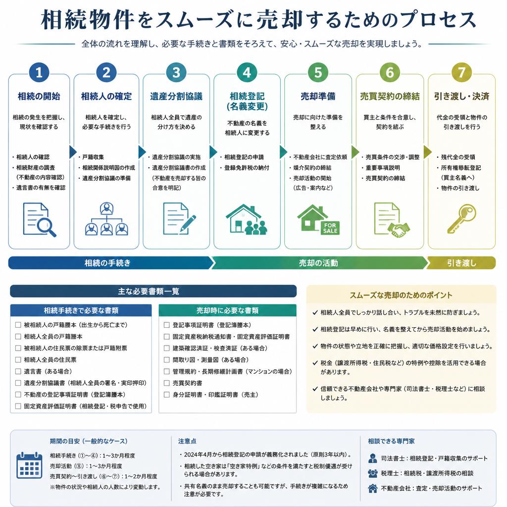 2. 円滑な売却プロセスとは？