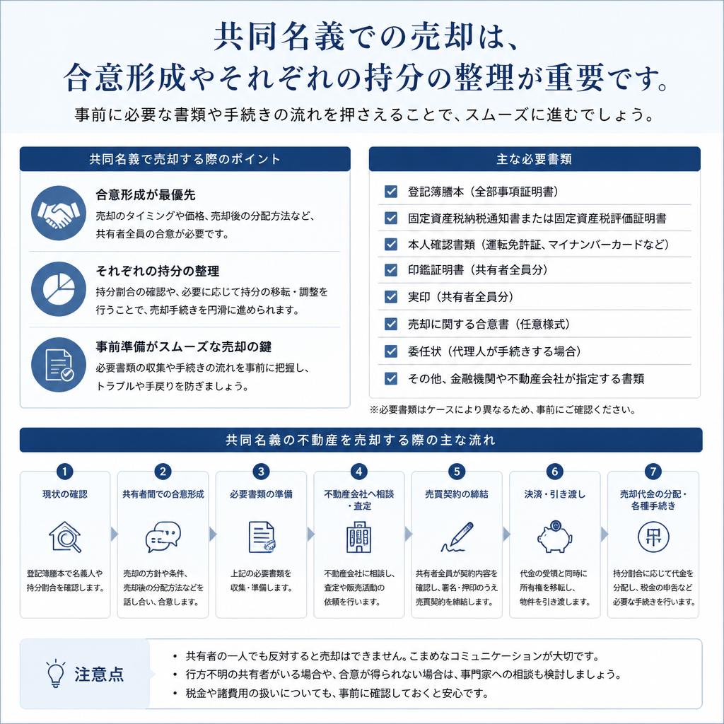 スムーズな手続きのポイント