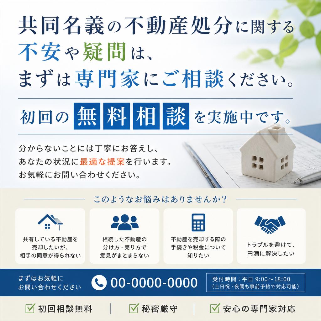 まずは無料相談を