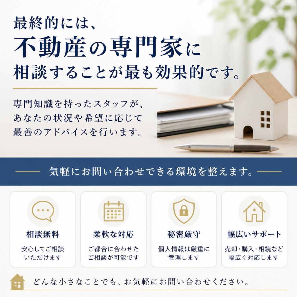 7. 専門家に相談して安心を手に入れよう