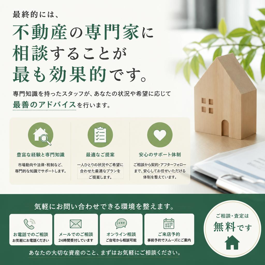 7. 専門家に相談して安心を手に入れよう