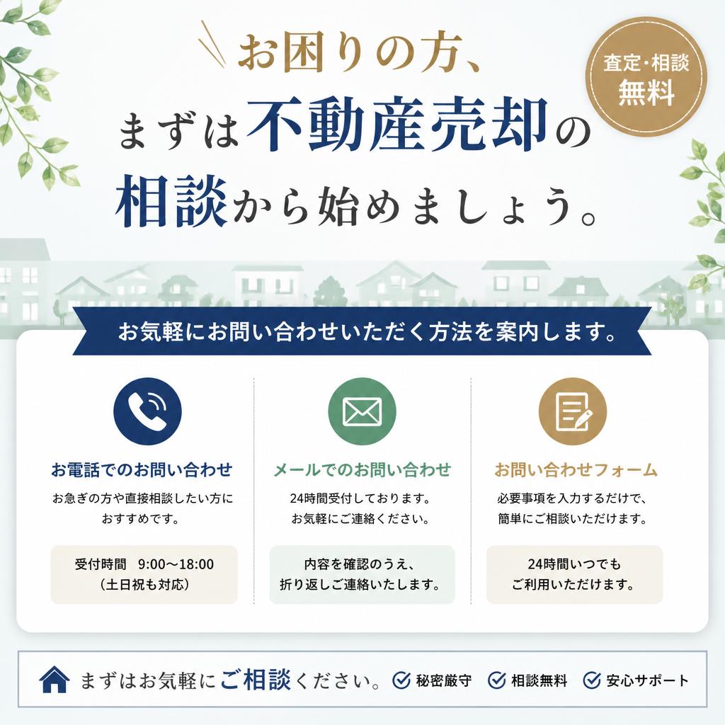 まずは相談してみませんか？