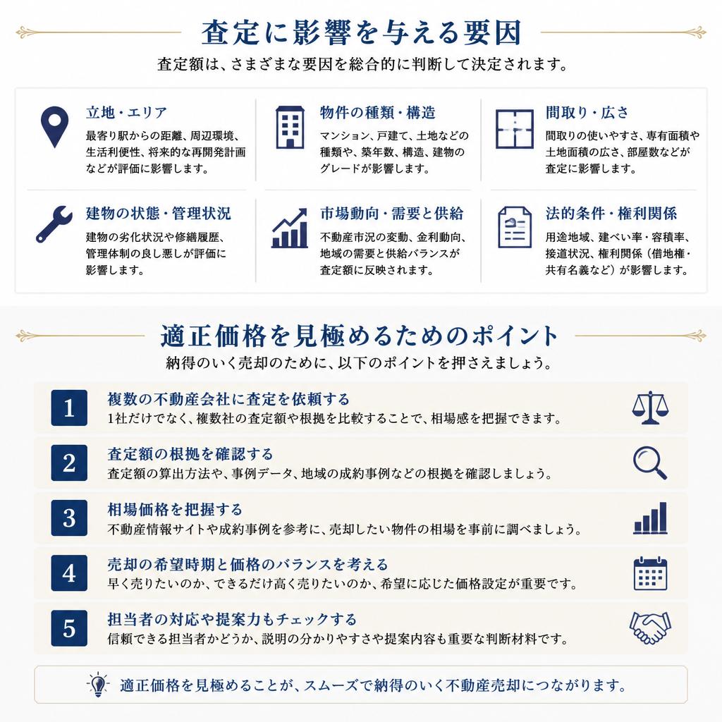 中古マンションの査定方法とは？