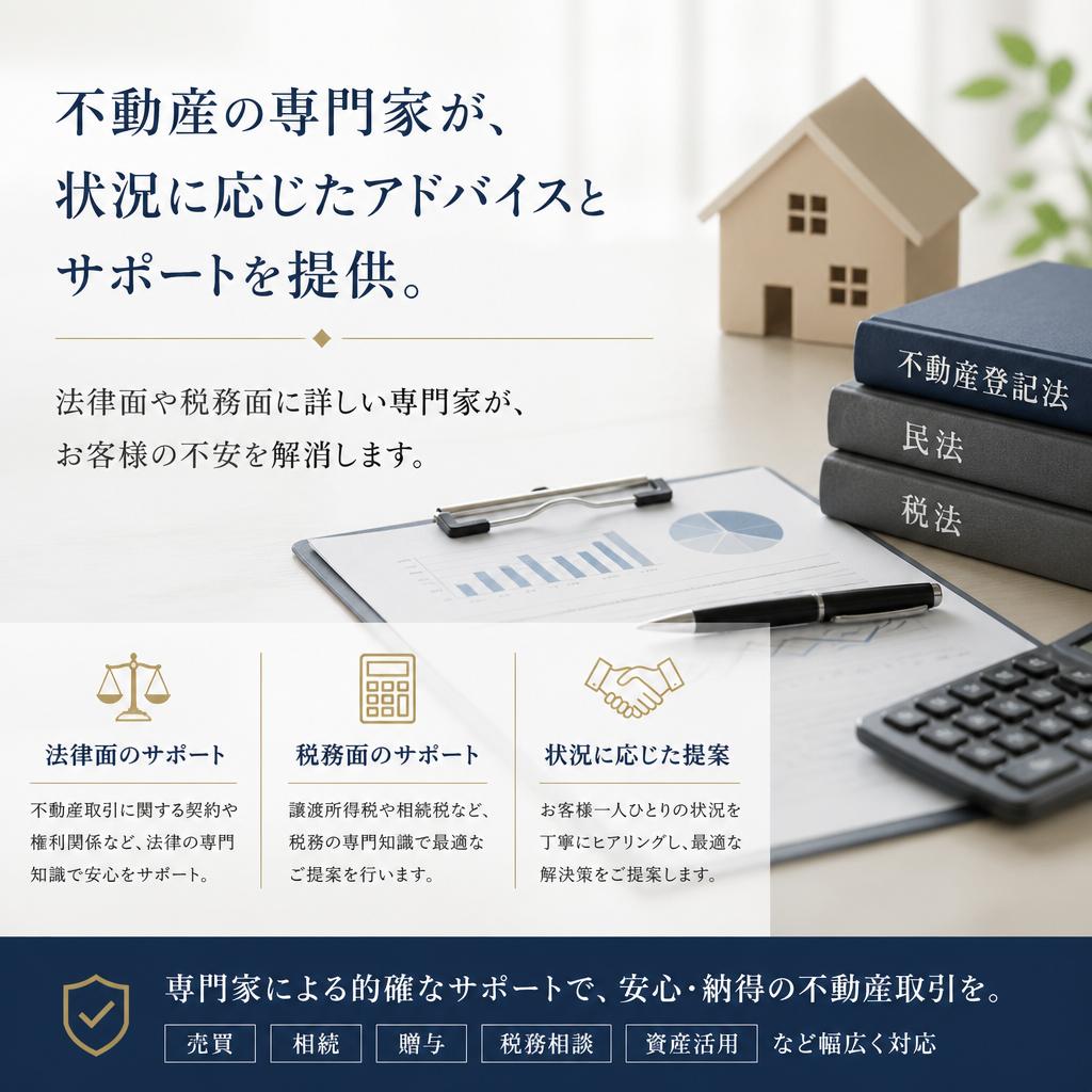 専門家による丁寧なサポート