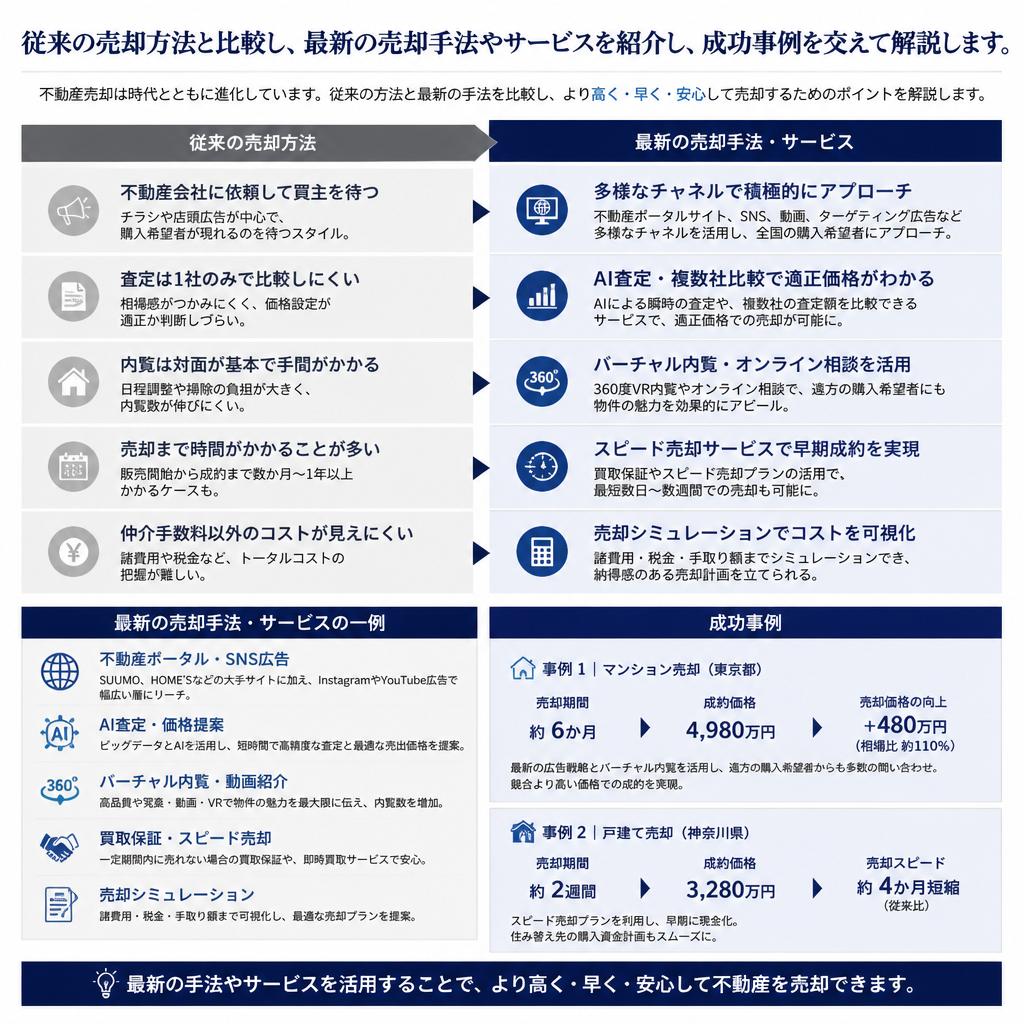 マンション売却の新たな方法とは？