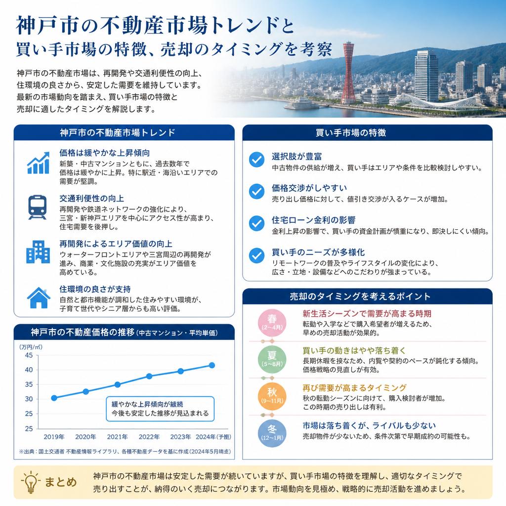 神戸市の不動産市場