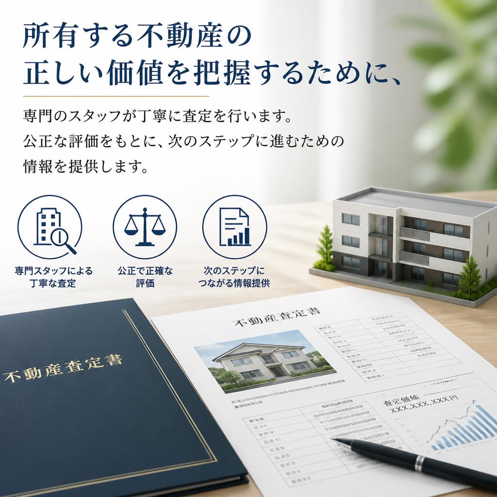 物件査定で価値を知る