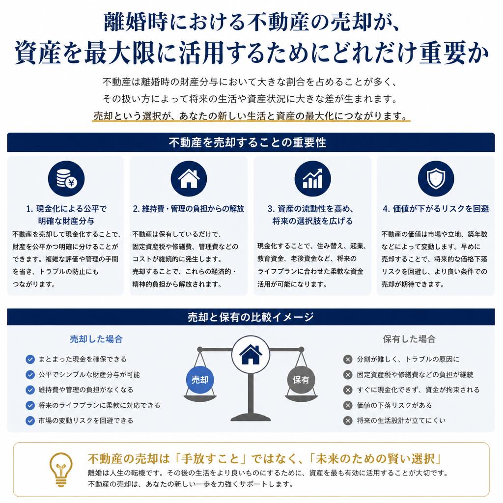 不動産の売却が重要な理由