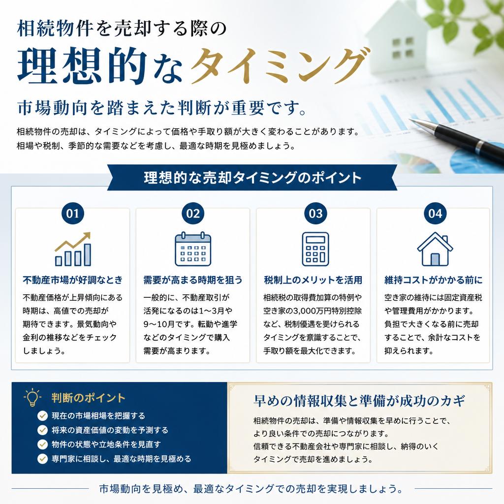2. 売却のタイミングを見極める