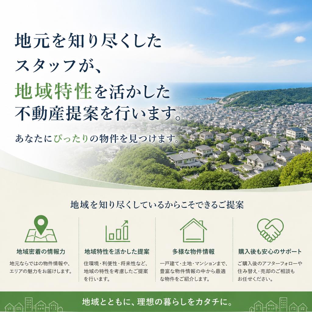 地域に根ざした提案