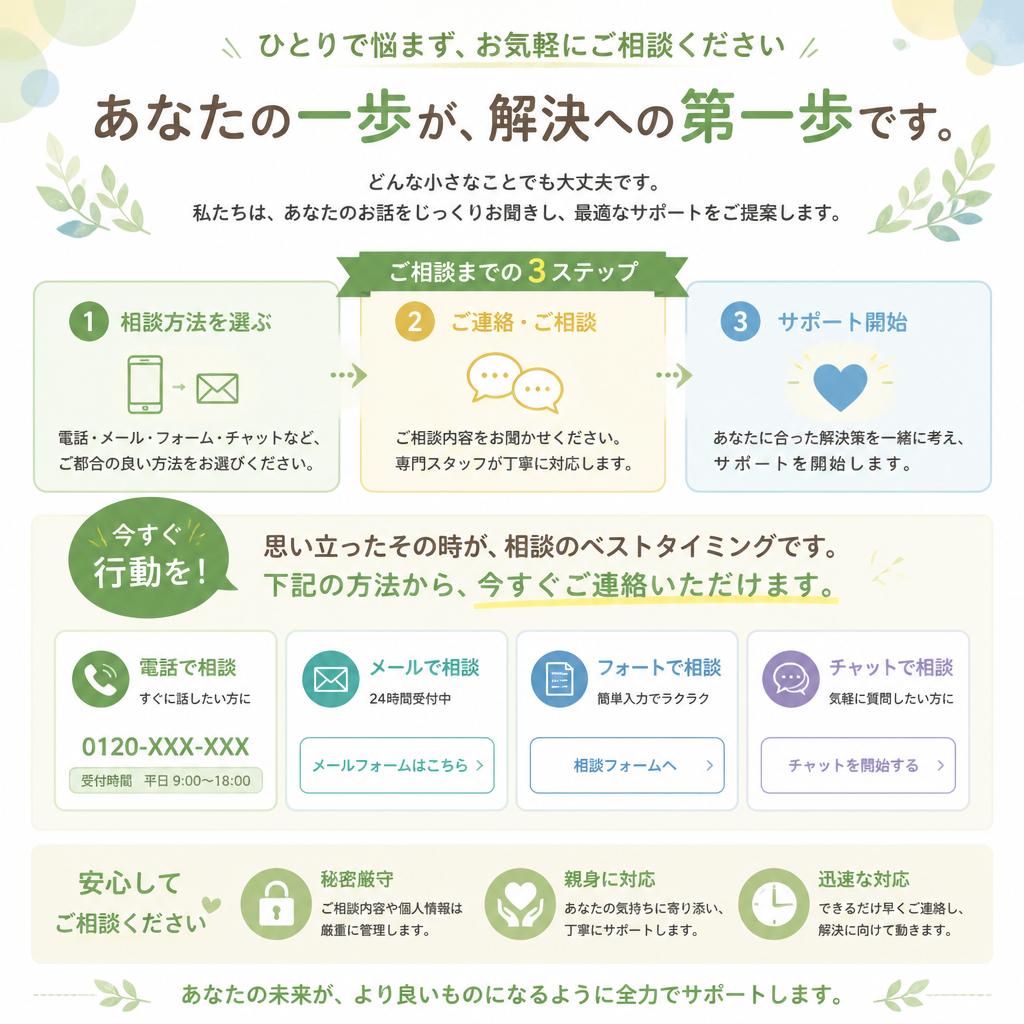 7. お問い合わせ・無料相談のご案内
