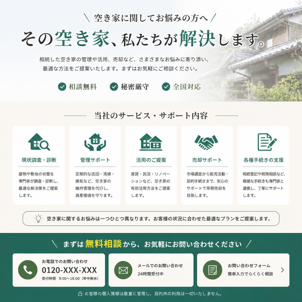 まずはお気軽にご相談を