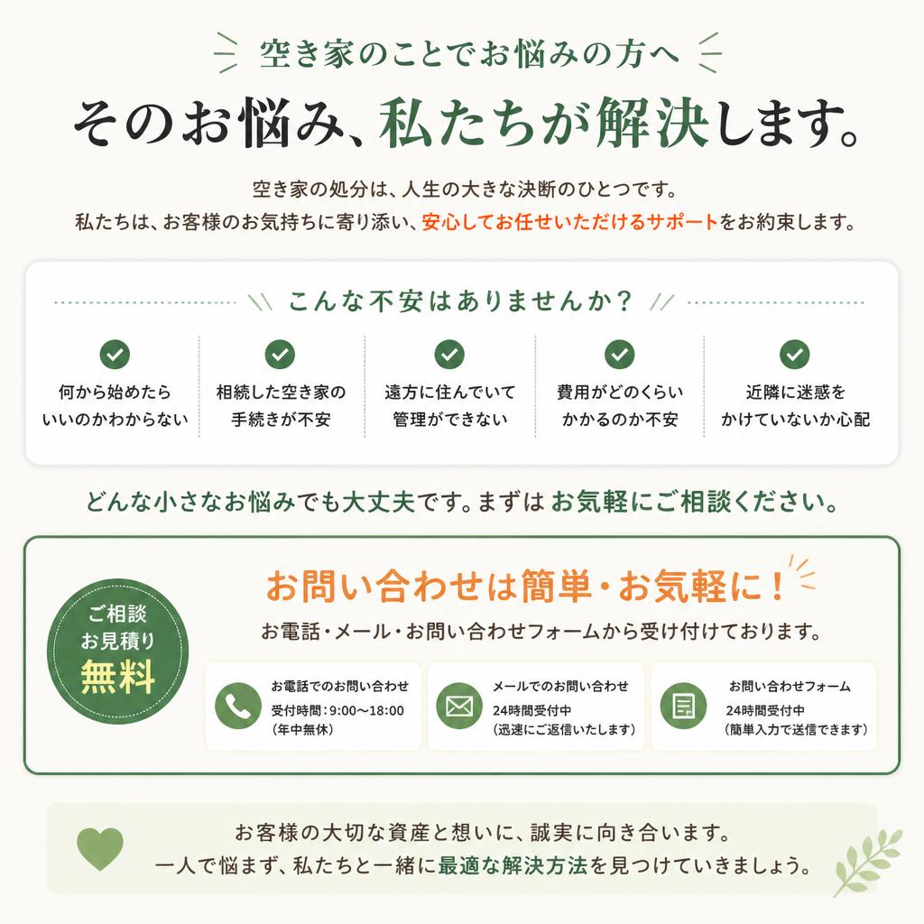 7. お問い合わせのすすめ