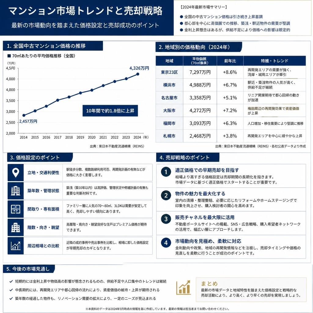 安心の価格提示｜マンション価格の最新動向