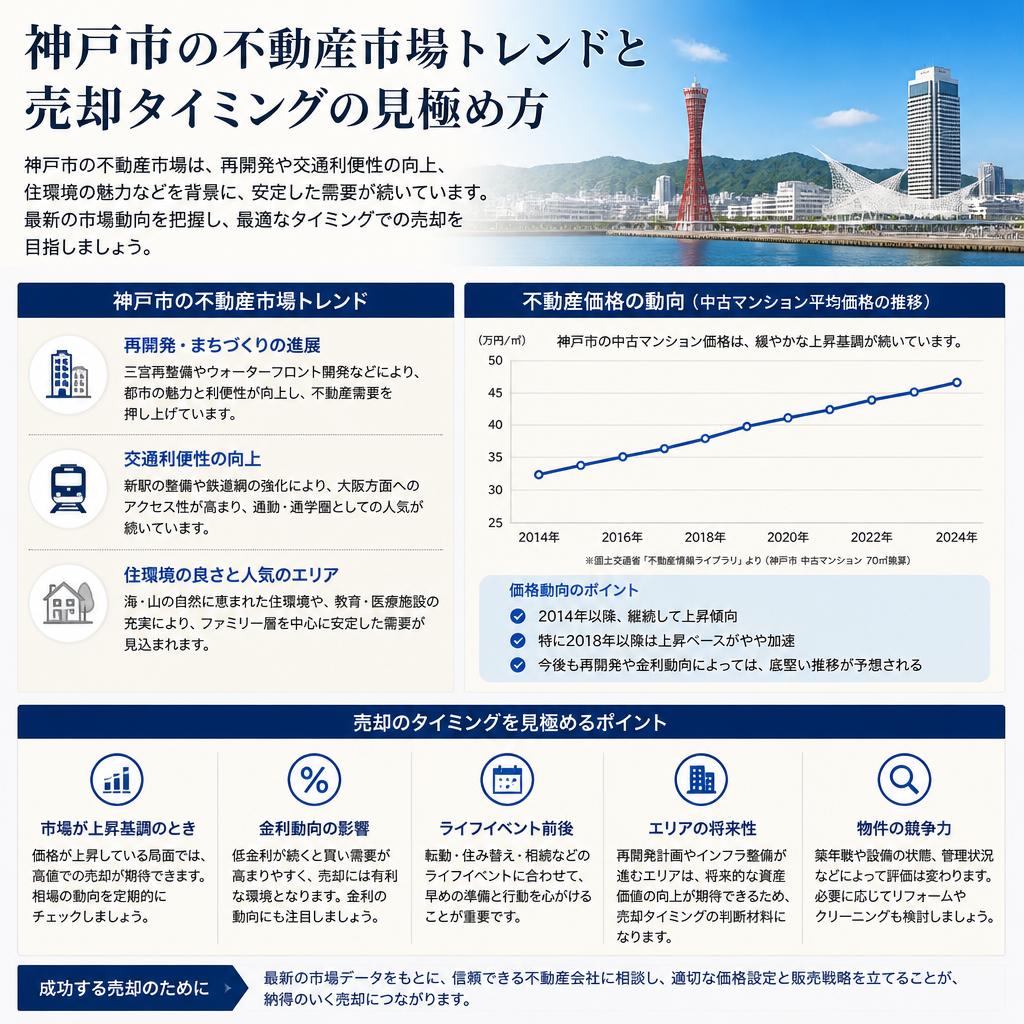 神戸市の不動産市場の現状
