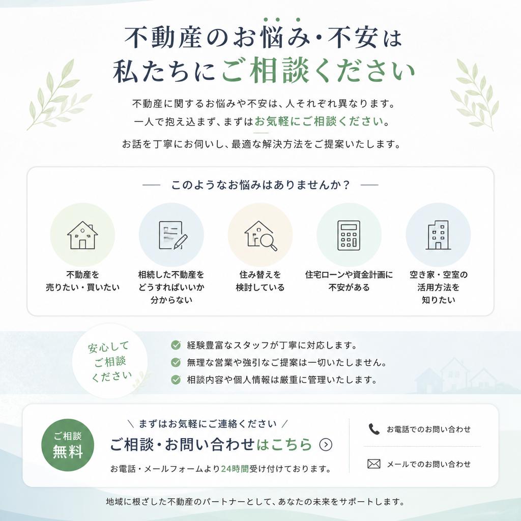 お気軽にご相談ください