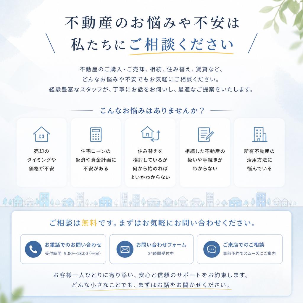 お気軽にご相談ください