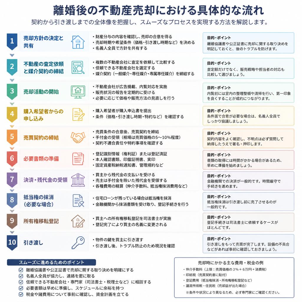 不動産売却の流れを理解しよう
