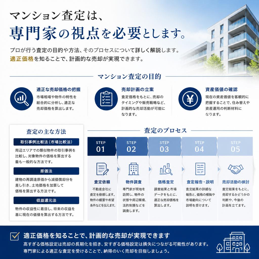 マンション査定の基本とその方法