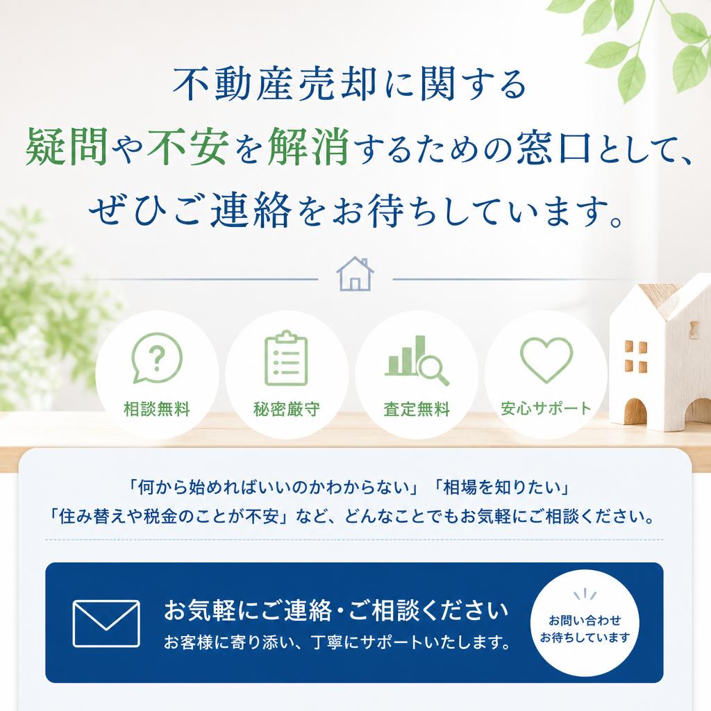 7. お問い合わせ：あなたの不安を解消します！