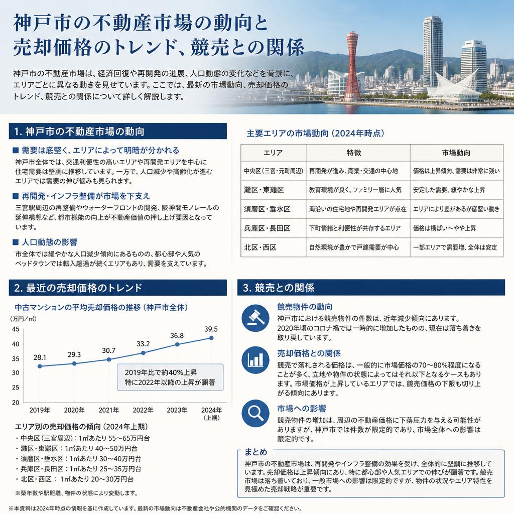 2. 神戸市の不動産市場の現状