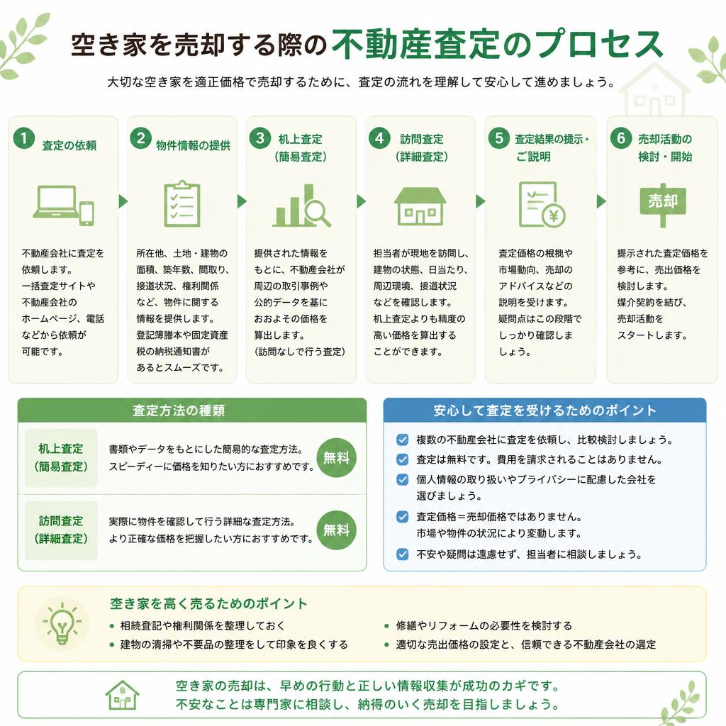 不動産査定の流れ