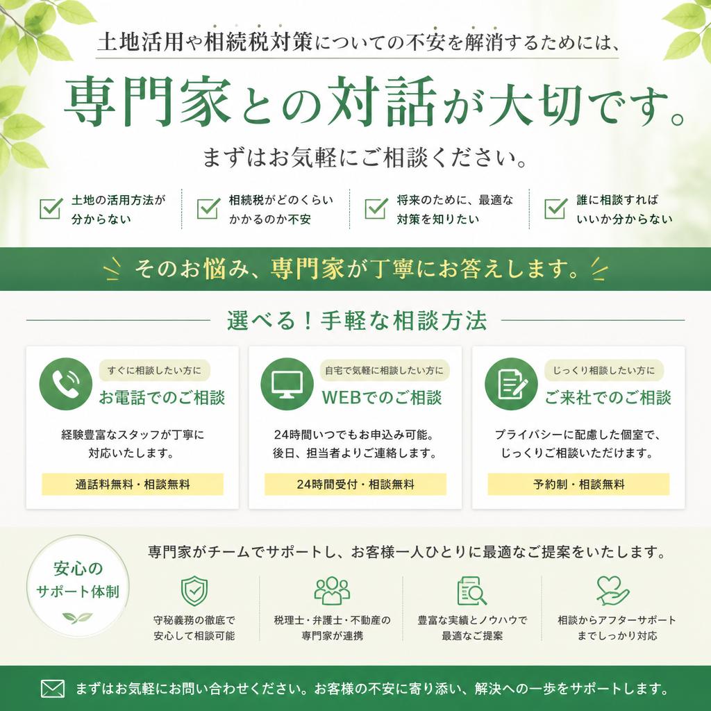 まずはお気軽にご相談を！