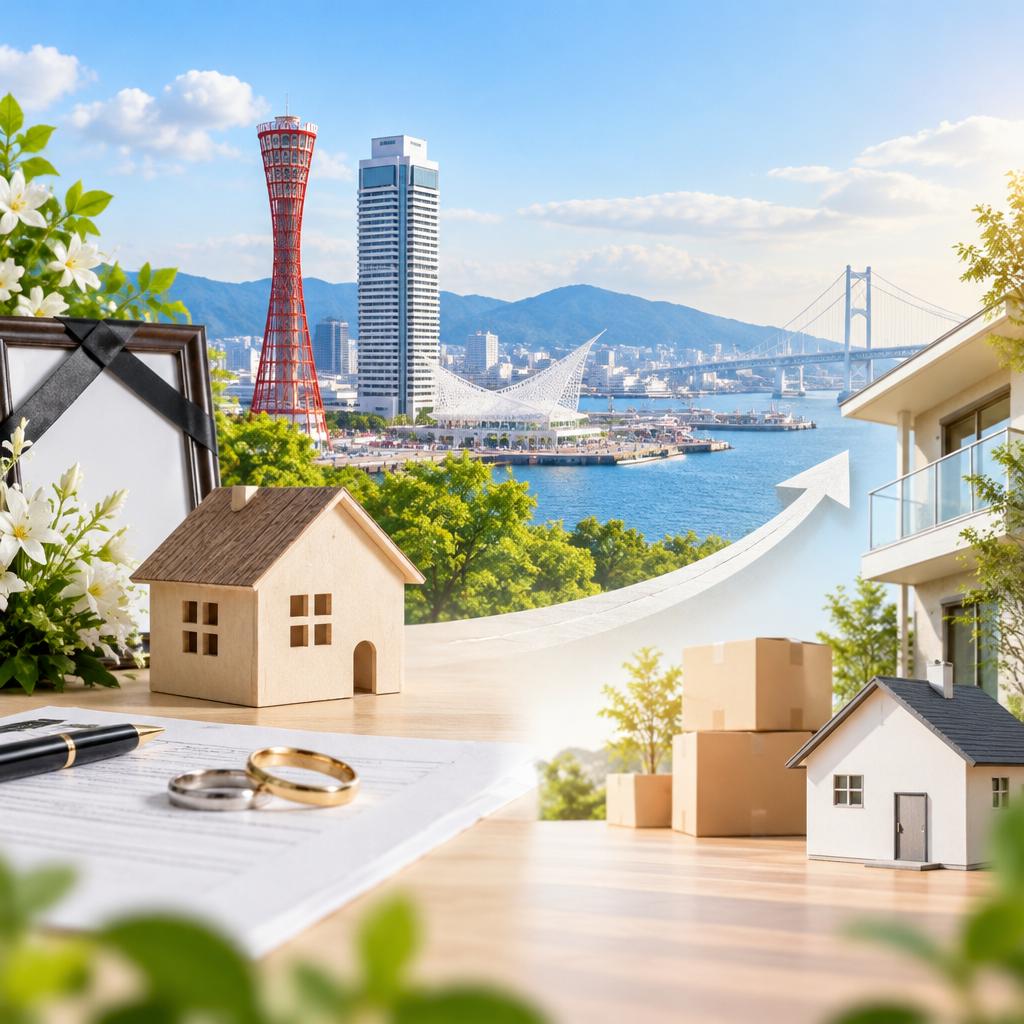 相続と離婚後の住み替え、神戸市で一歩ずつ。複雑な不動産の悩みを、売却から次の暮らしまで丁寧にサポートします。