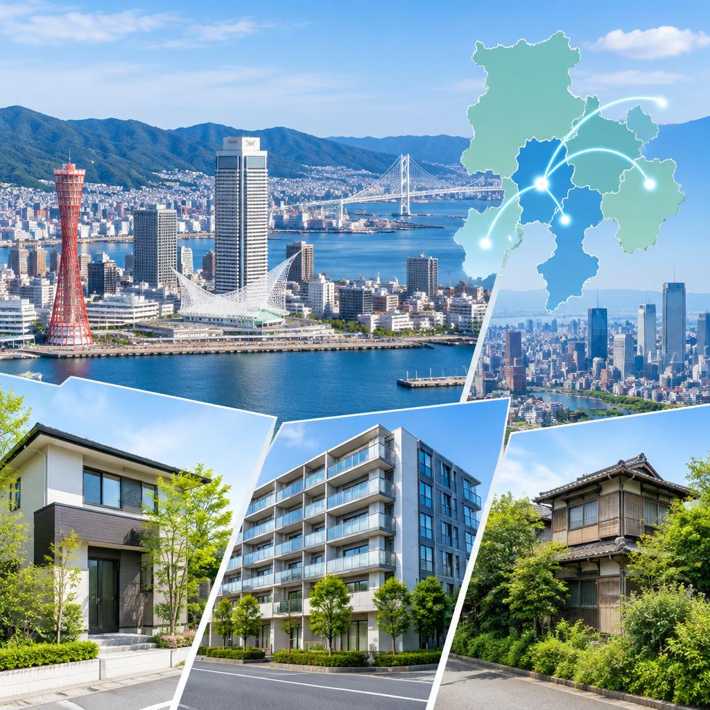 神戸市の市場を知る。エリアと物件の魅力を見極める